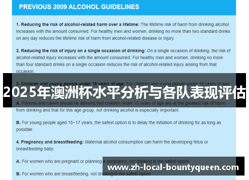 2025年澳洲杯水平分析与各队表现评估